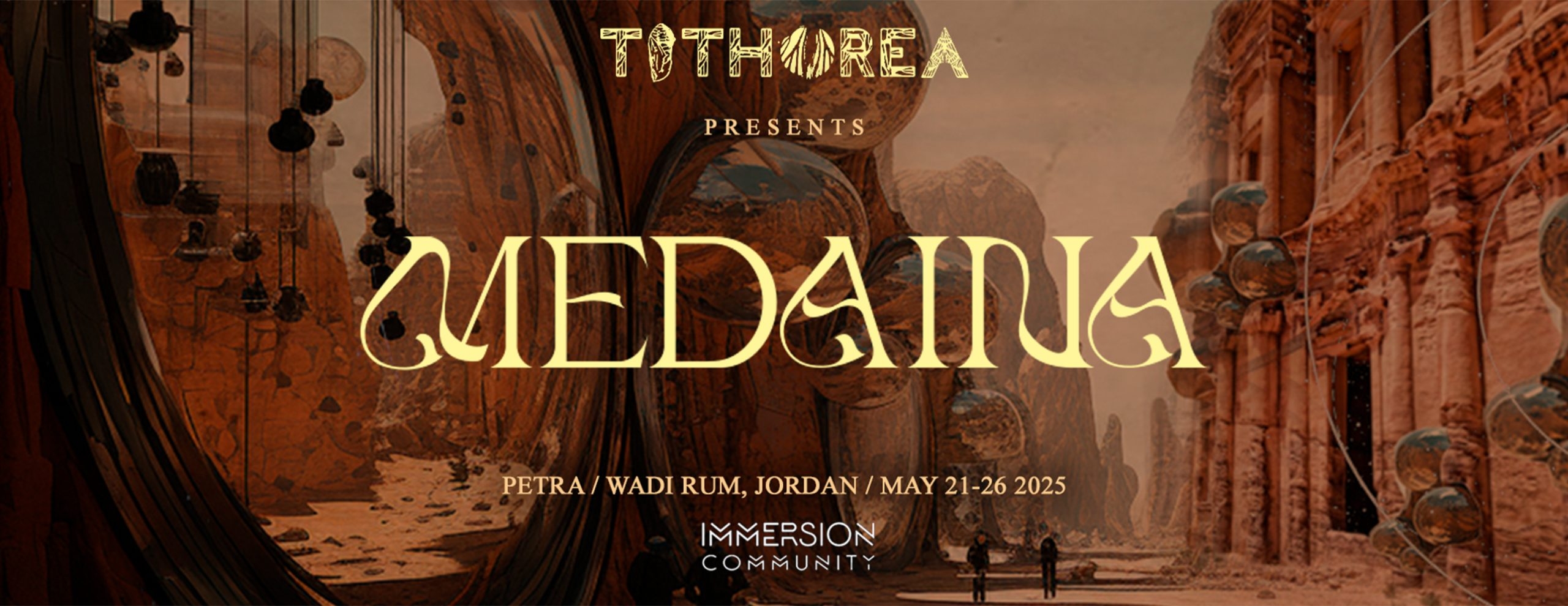 Medaina Festival in Jordan will feature a global lineup of electronic music artists, alongside cultural experiences across Petra and Wadi Rum