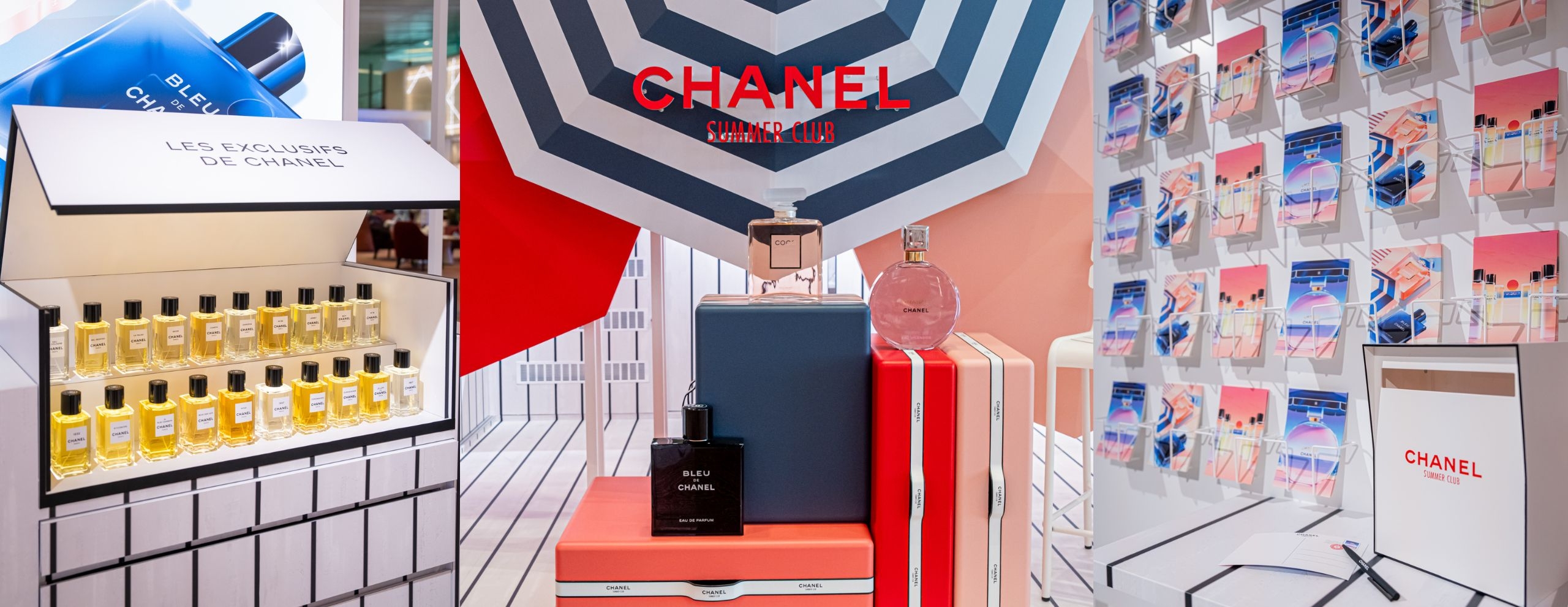 CHANEL welcomes you to its Summer Club at Changi Airport