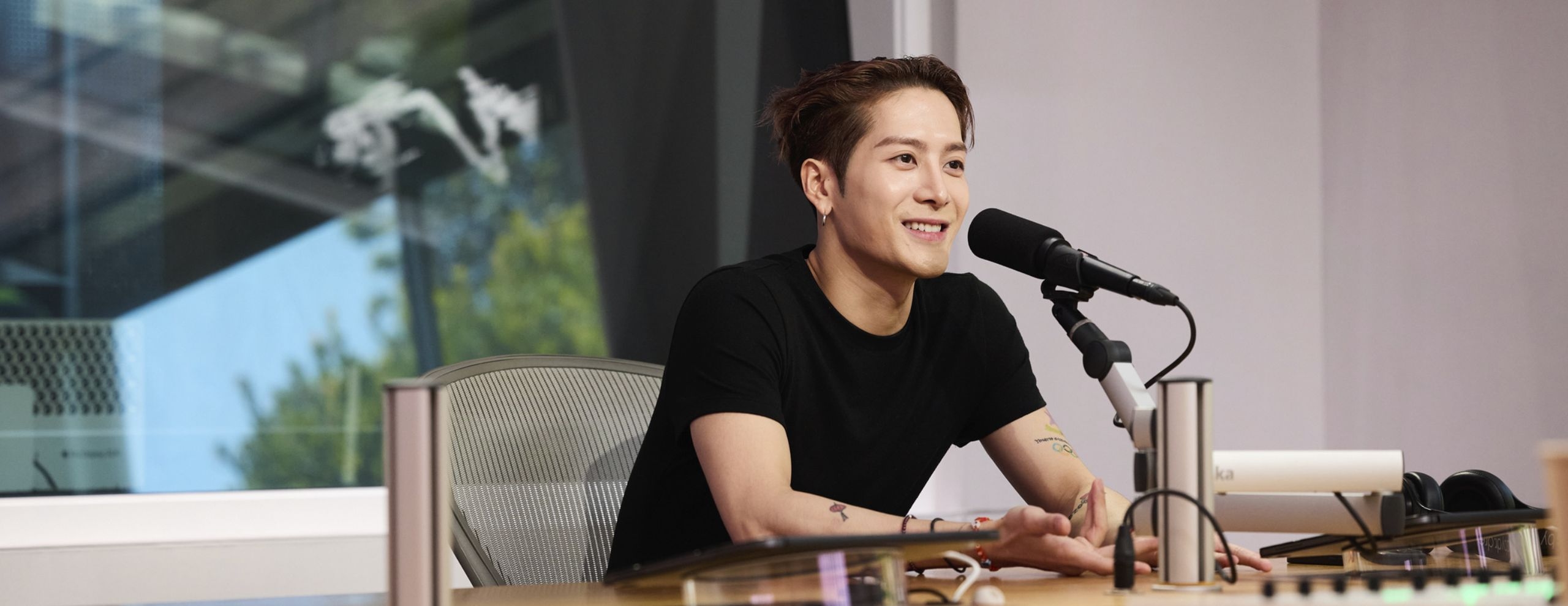 Jackson Wang shares thoughts on being a solo artist with Zane Low on Apple Music 1