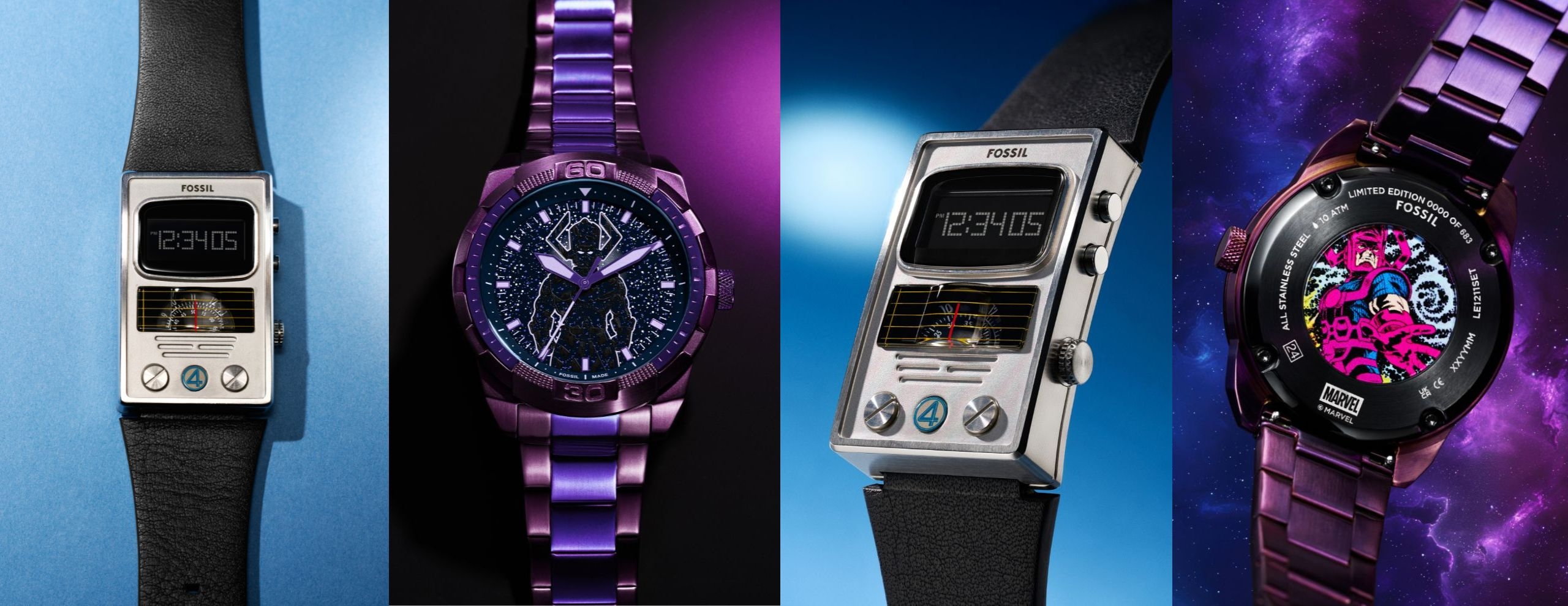 Fossil presents limited edition watches inspired by Marvel Studios' The Fantastic Four: First Steps