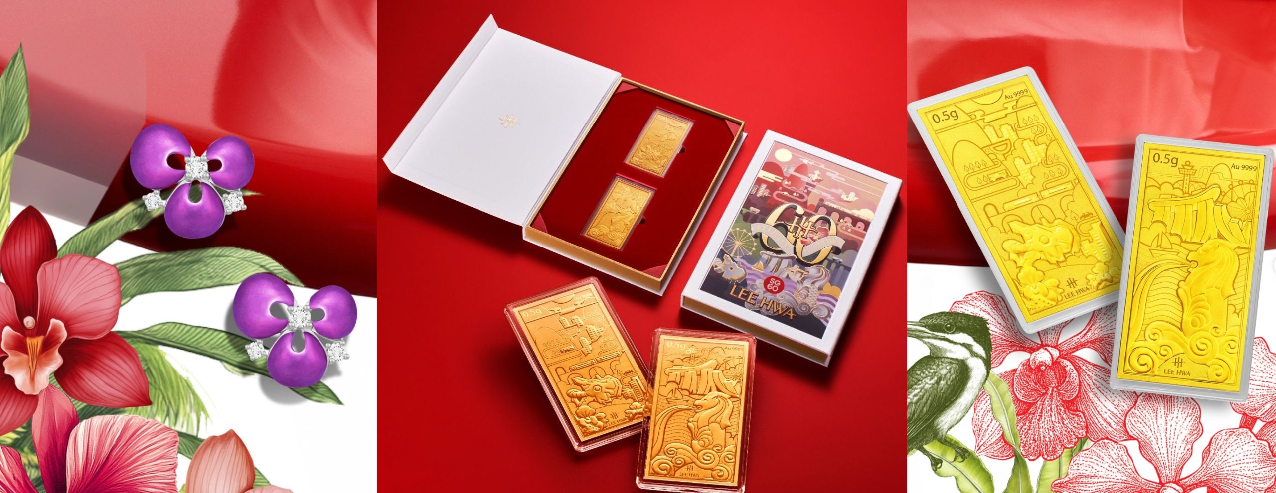 Lee Hwa celebrates the nation's birthday with new SG60 Collection