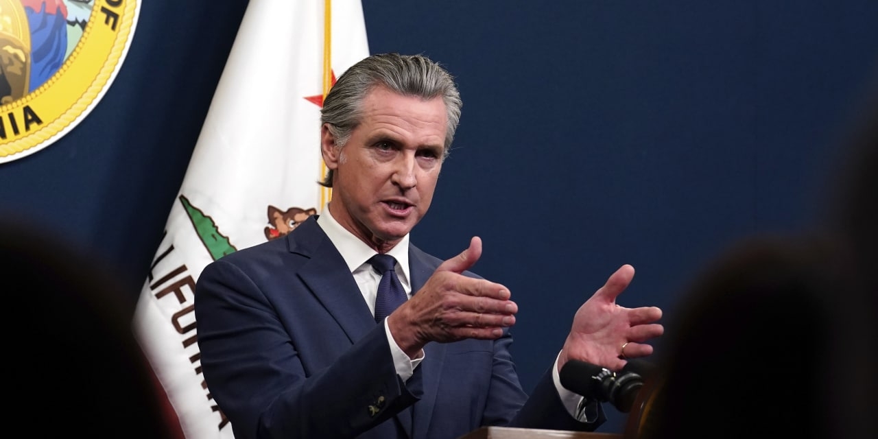 Gavin Newsom's High-Tax Revenue Woes