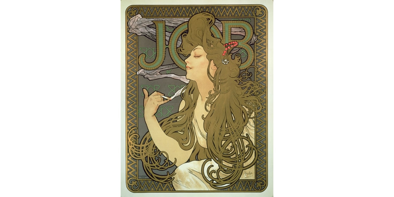 ‘Timeless Mucha: The Magic of Line' Review: Free-Flowing Style at the Phillips Collection