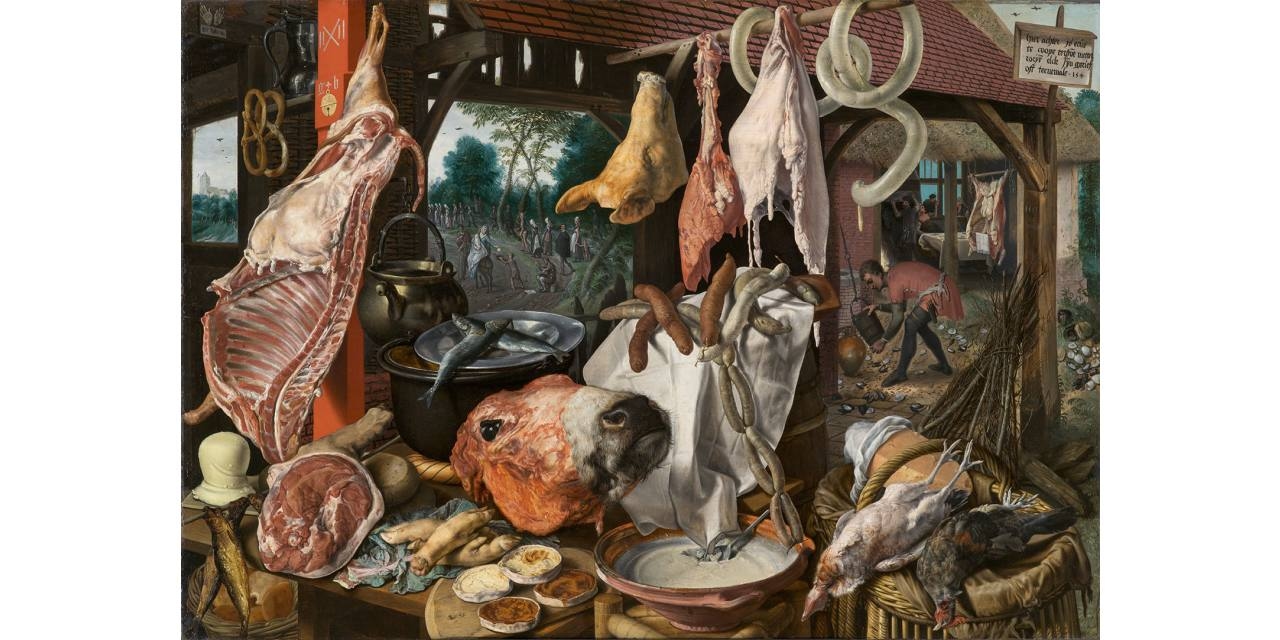 ‘A Meat Stall With the Holy Family Giving Alms' by Pieter Aertsen: More Than What Meets the Eye