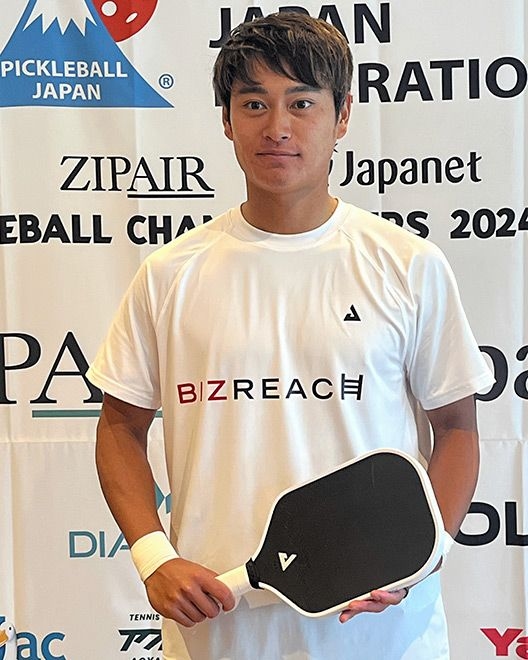 Soft tennis champion Yuta Funemizu takes on U.S. pickleball
