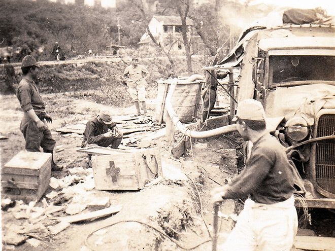 Son retraces father's untold wartime past in secret germ unit