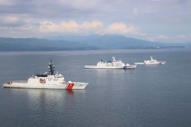 Japan hosts coast guard drills with U.S. and Philippines as sea tensions rise