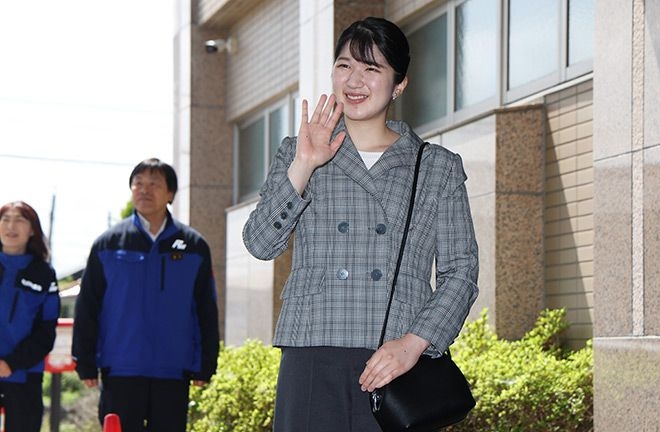 Princess Aiko visits Noto in first trip to disaster-hit area