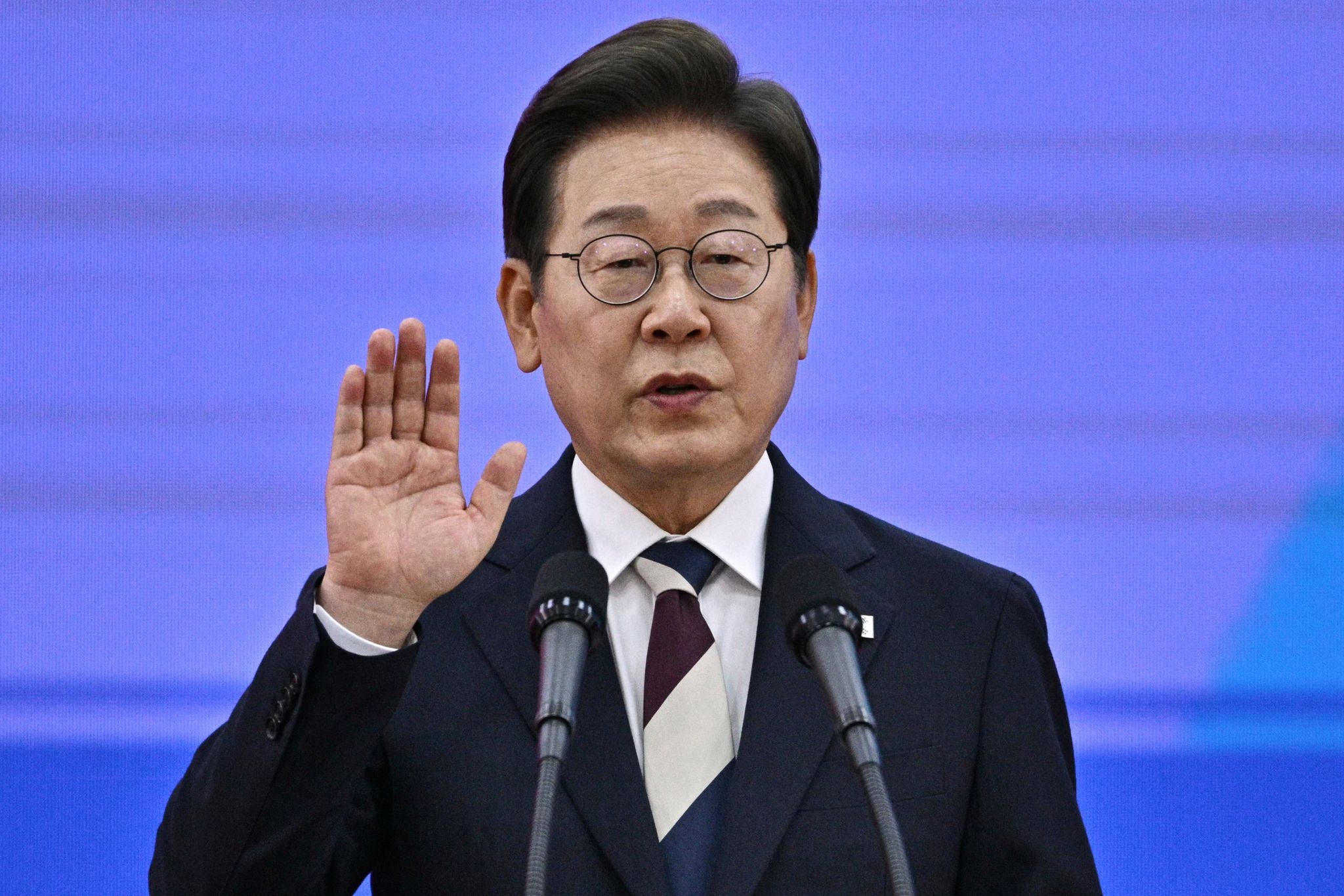 South Korea's President Lee Jae-myung says he'll bolster U.S.-Japan ties and pursue talks with North