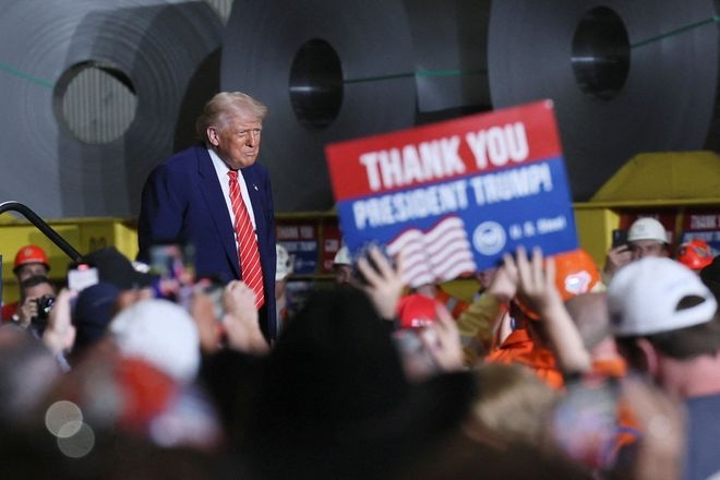 Trump hails Nippon Steel as ‘great partner' for U.S. Steel in raucous rally