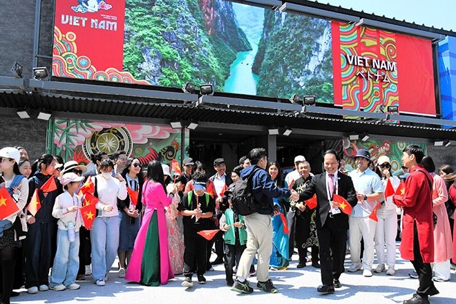 All but one pavilion now open to visitors at Osaka Expo