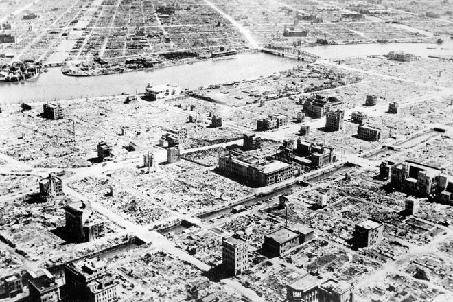 Hidden motive to honor LeMay, who ordered air raids on Japan