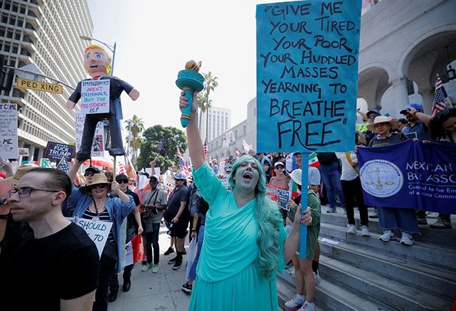 VOX POPULI: Trump trashes American values championed in Statue of Liberty