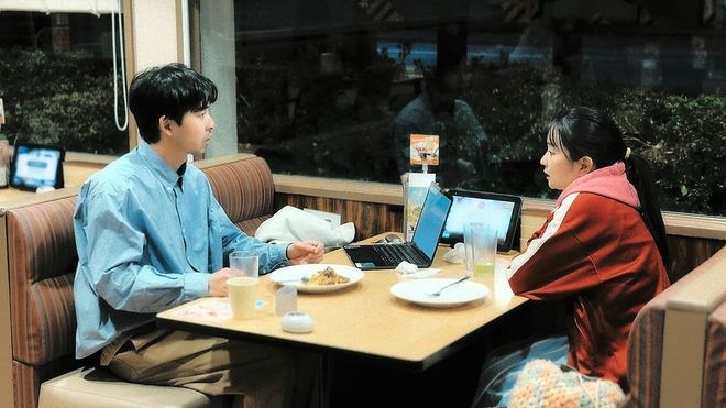 Kore-eda all in favor of digital tech, but also reveres old ways