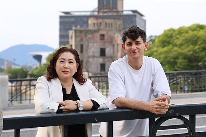 Grandchildren linked by fate to speak at peace symposium