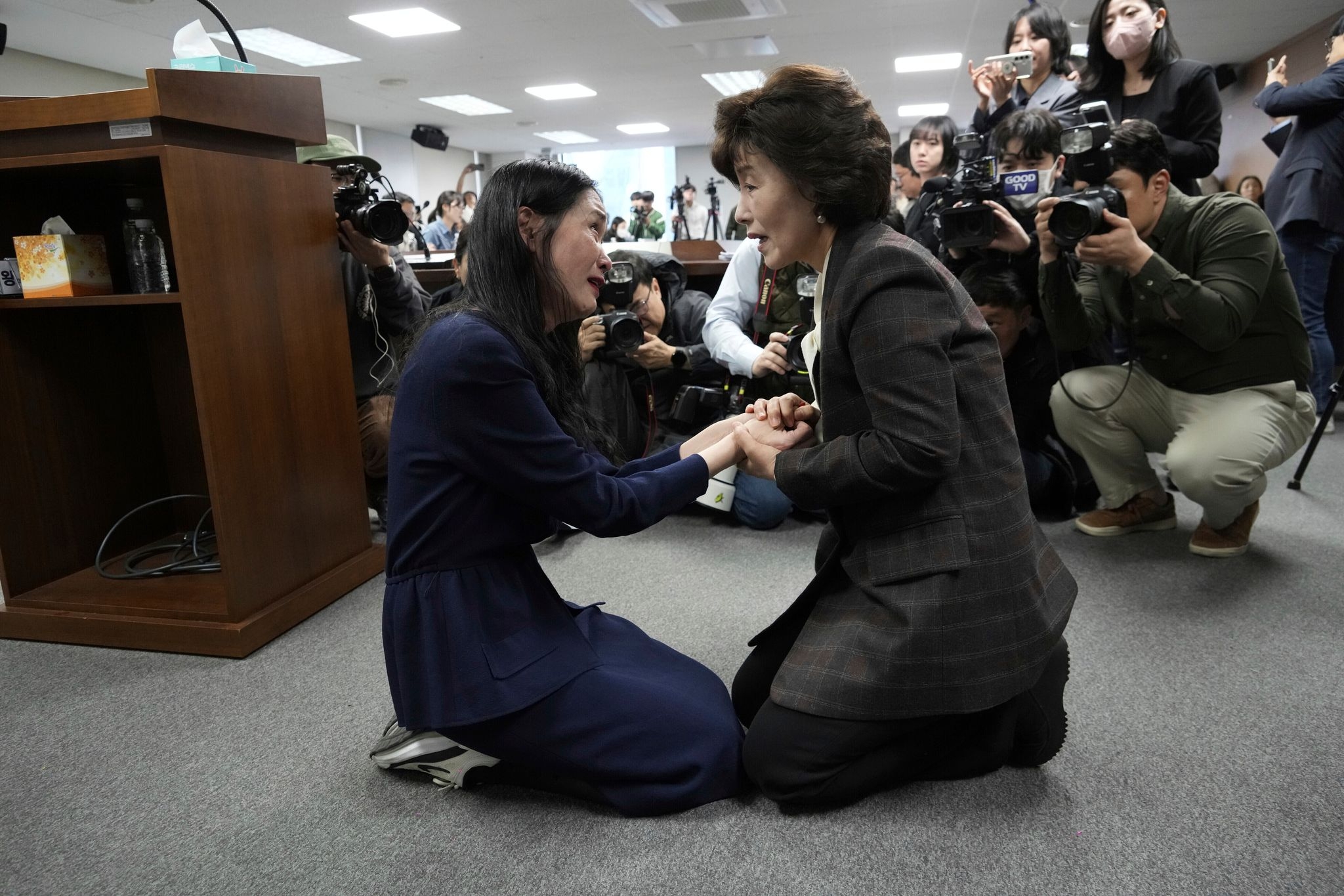 A South Korean mother sues the government and an agency over the adoption of her missing son