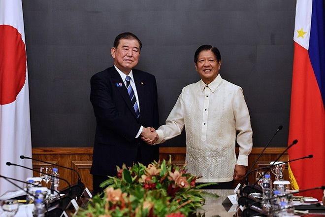 Japan and the Philippines push security and economic ties on Ishiba's visit