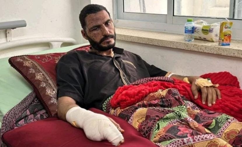 الصحفي حسن إصليح.. من "خيمة النار" إلى سرير الشهادة