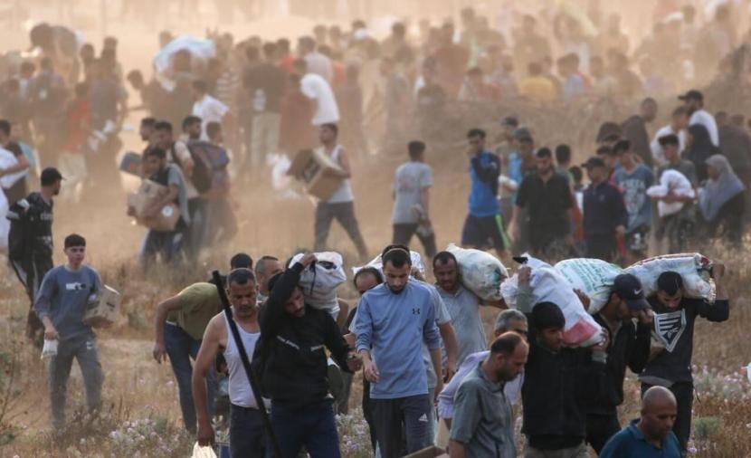 25 شهيدًا في مجزرة بحق منتظري المساعدات قرب "نتساريم"
