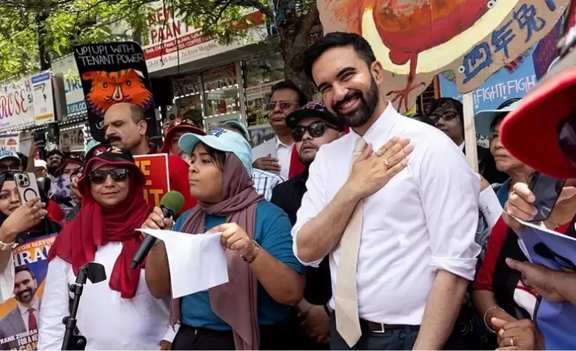 المسلم زهران ممداني يفوز بترشيح الديمقراطيين لمنصب رئيس بلدية نيويورك.. هزم كومو