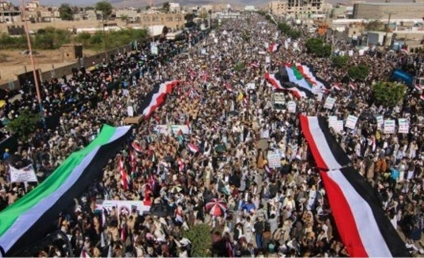 الآلاف يحتشدون في المغرب واليمن نصرة لغزة ورفضا للعدوان