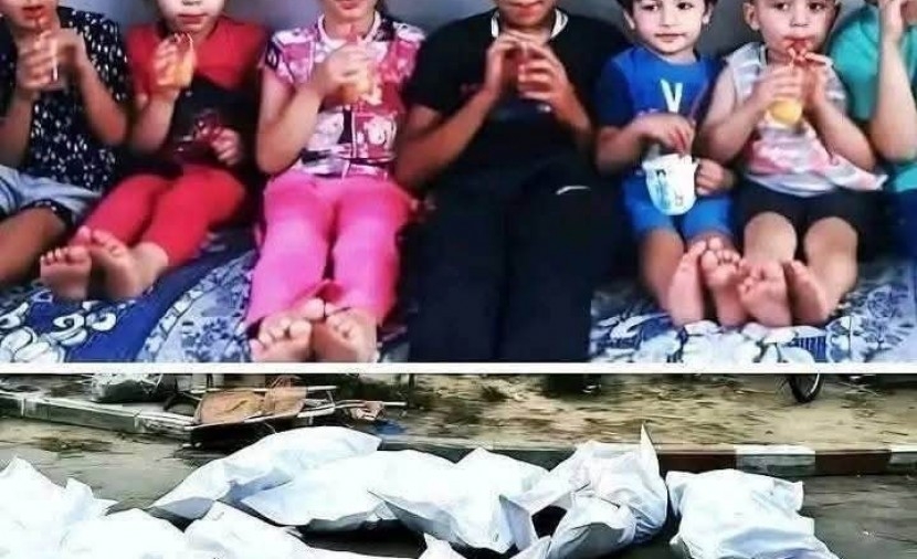 الاحتلال يرتكب جريمة جديدة في غزة استشهاد 9 أطفال من عائلة واحدة