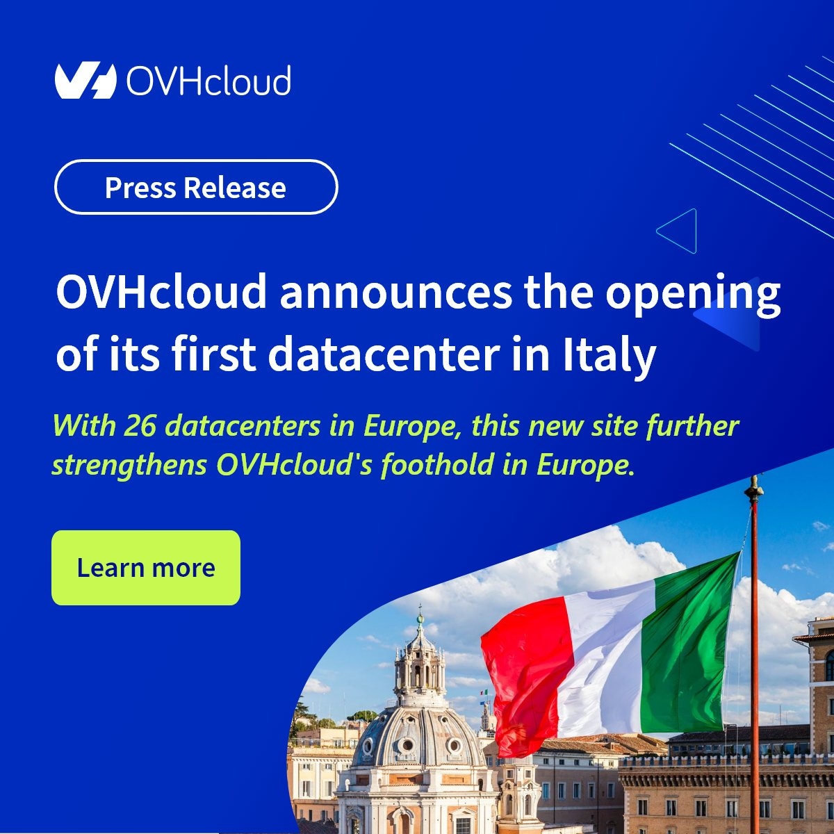European Cloud Champion OVHcloud Eyes €1 Billion Milestone