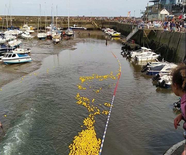 Quacking good fun returns for RNLI duck race