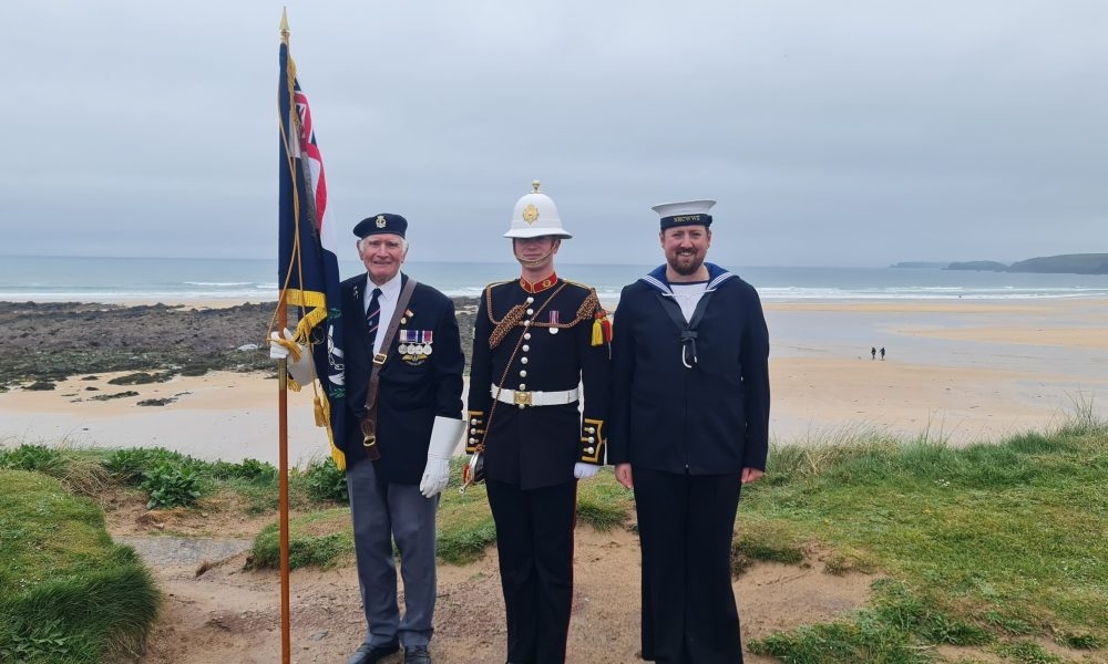 Service held at Freshwater West to honour those lost in 1943 naval disaster