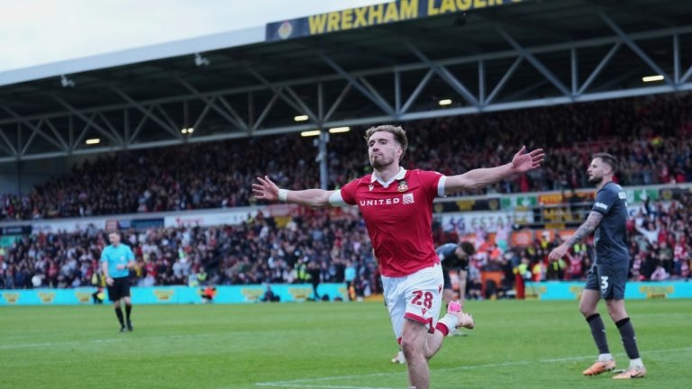 Wrexham cruise to promotion with emphatic win over Charlton