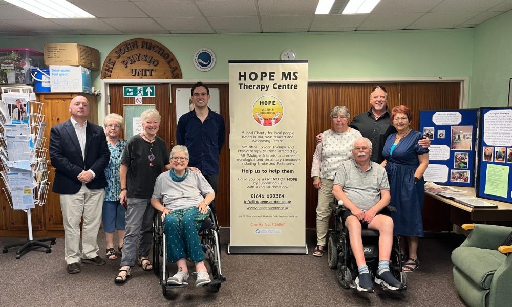 Pembrokeshire MP praises Neyland therapy centre