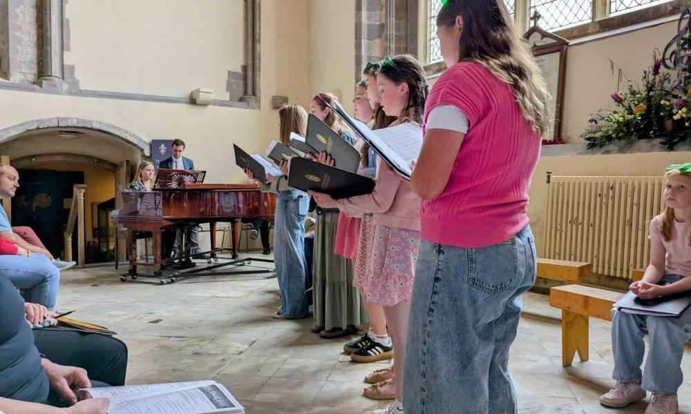 Choristers unplugged: St Davids Cathedral rings with joy at Saturday's coffee concert