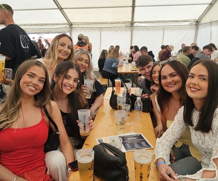 Rain fails to dampen spirits at Milford Haven's Big Beer Festival 2025