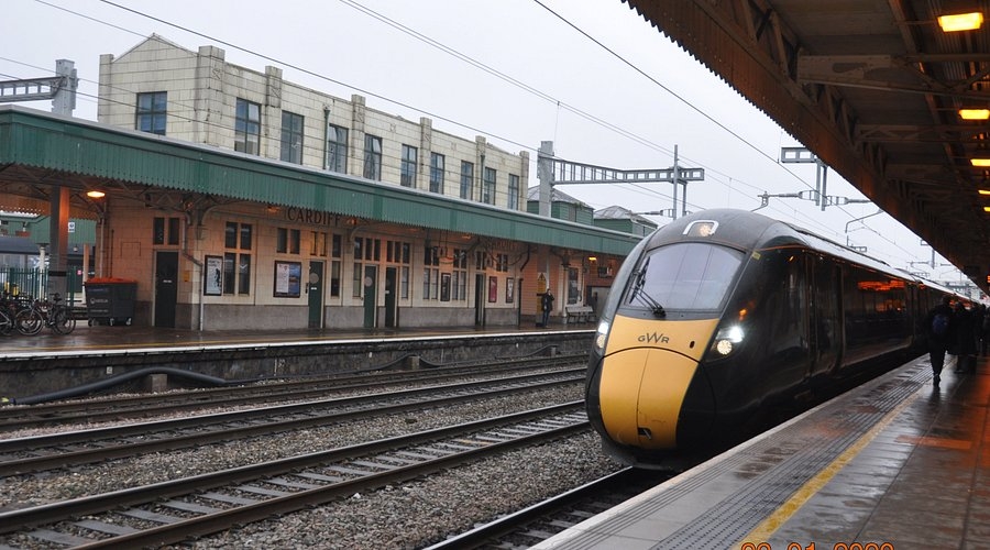 Major disruption to Cardiff rail services after embankment fire