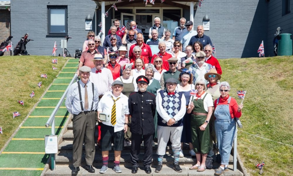 VE Day remembered at Tenby Golf Club with charity ‘Allied Fours' tournament