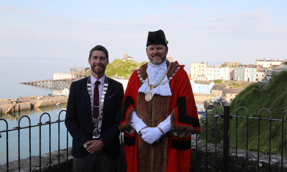 Tenby Mayor re-elected for third consecutive term
