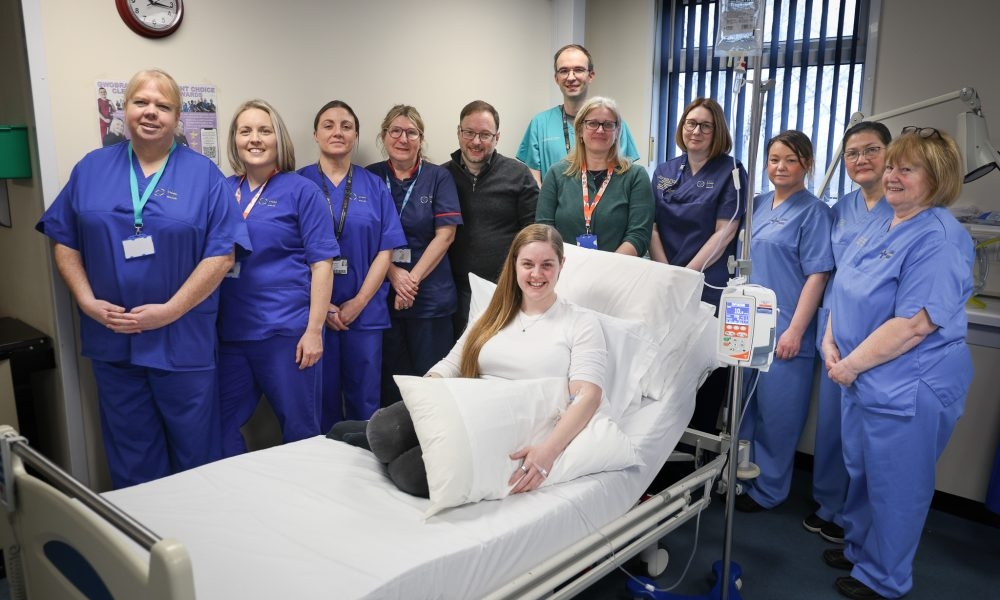 Milford mum first to receive groundbreaking new MS treatment