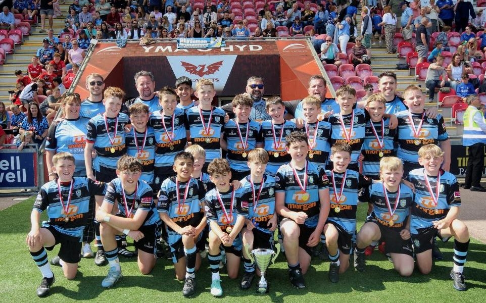 Ammanford crowned Scarlets Cup champions after dominant final performance