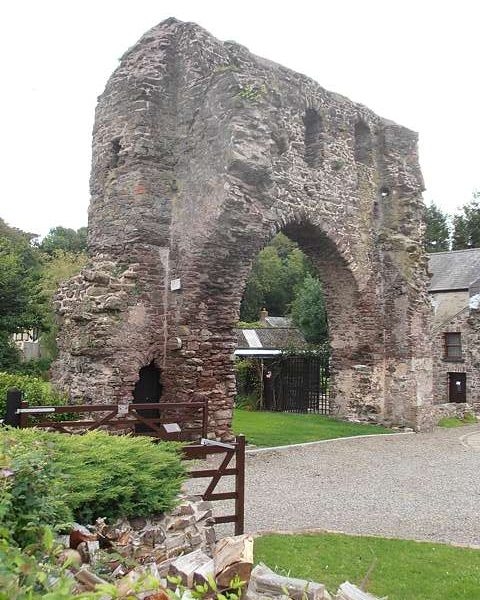 Sex offender built patio illegally on ancient priory ruins
