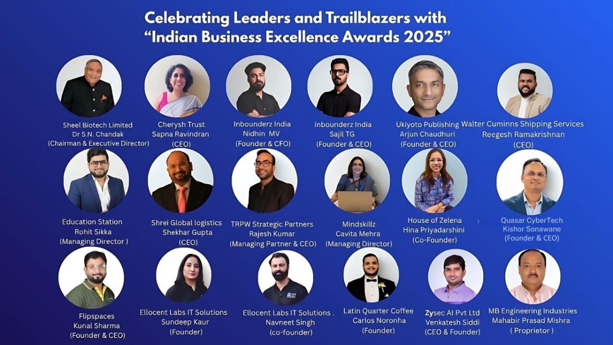 Celebrating Leaders and Trailblazers with ‘Indian Business Excellence Awards 2025'