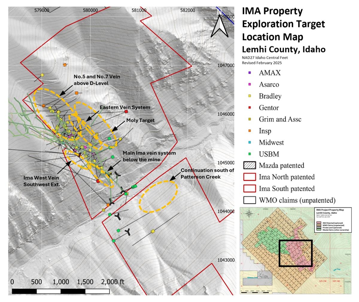 American Tungsten Corp. Identified Multiple Exploration Targets at Ima Mine & Provides an Update on its Technical Report