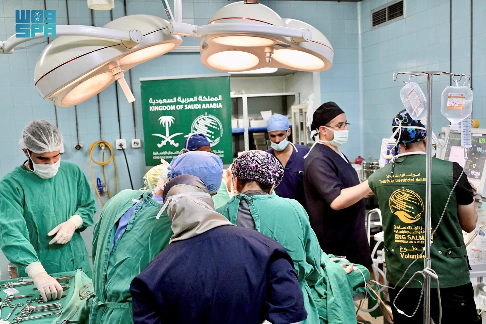 KSrelief Launches 7 Medical Projects in Damascus with Participation of 86 Volunteers