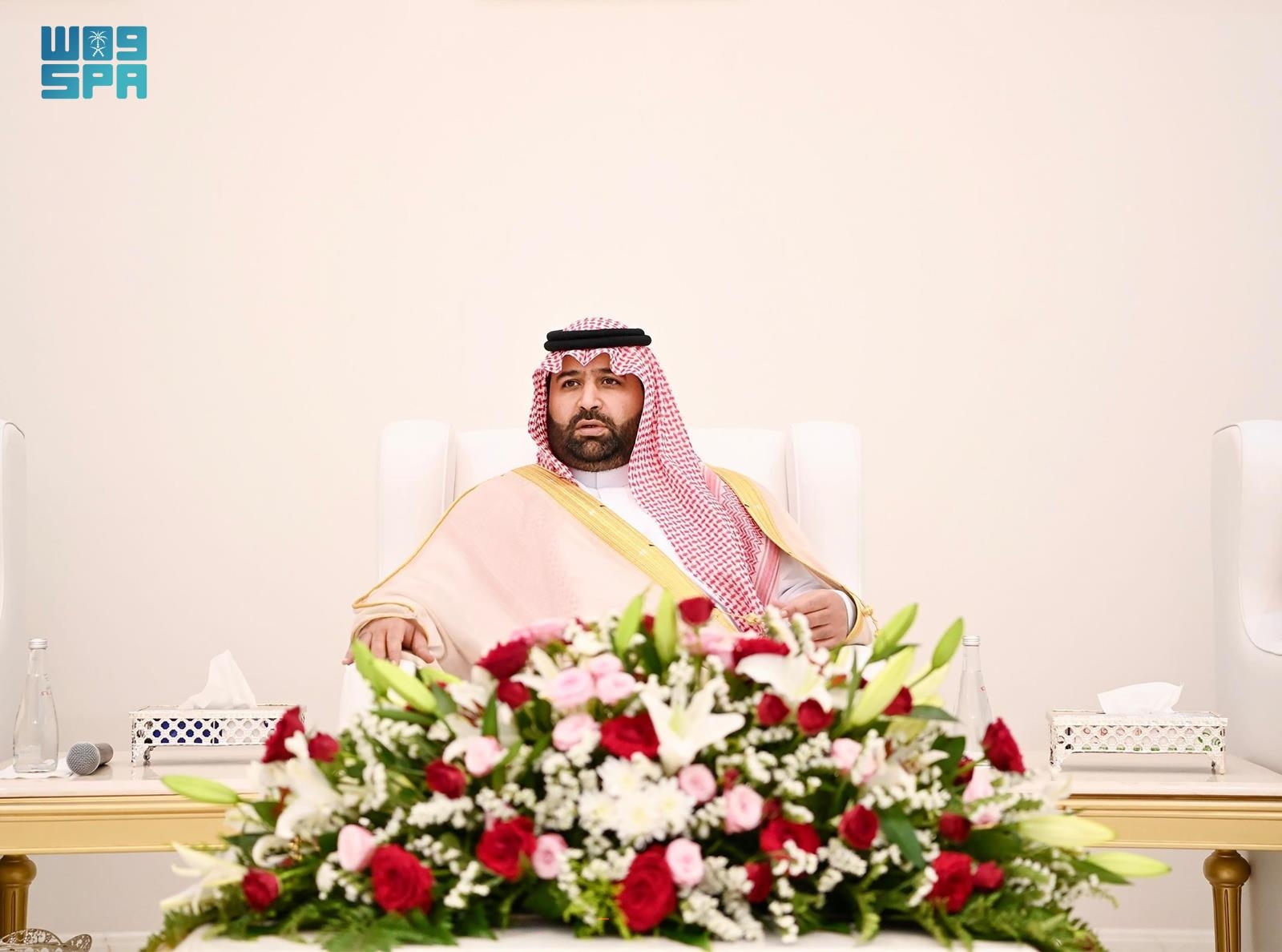عام / أمير منطقة جازان يستقبل المهنئين بتعيينه أميرًا للمنطقة