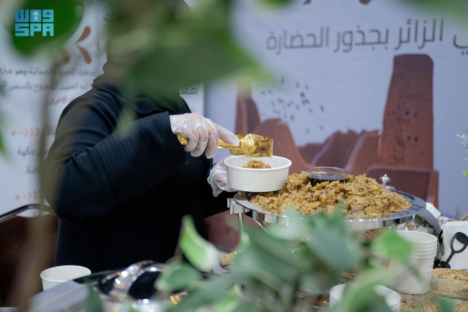 ثقافي / "المليحية" تُبهر زوّار فعاليات ربيع عرعر في ركن تفاعلي يجمع الطهو والثقافة