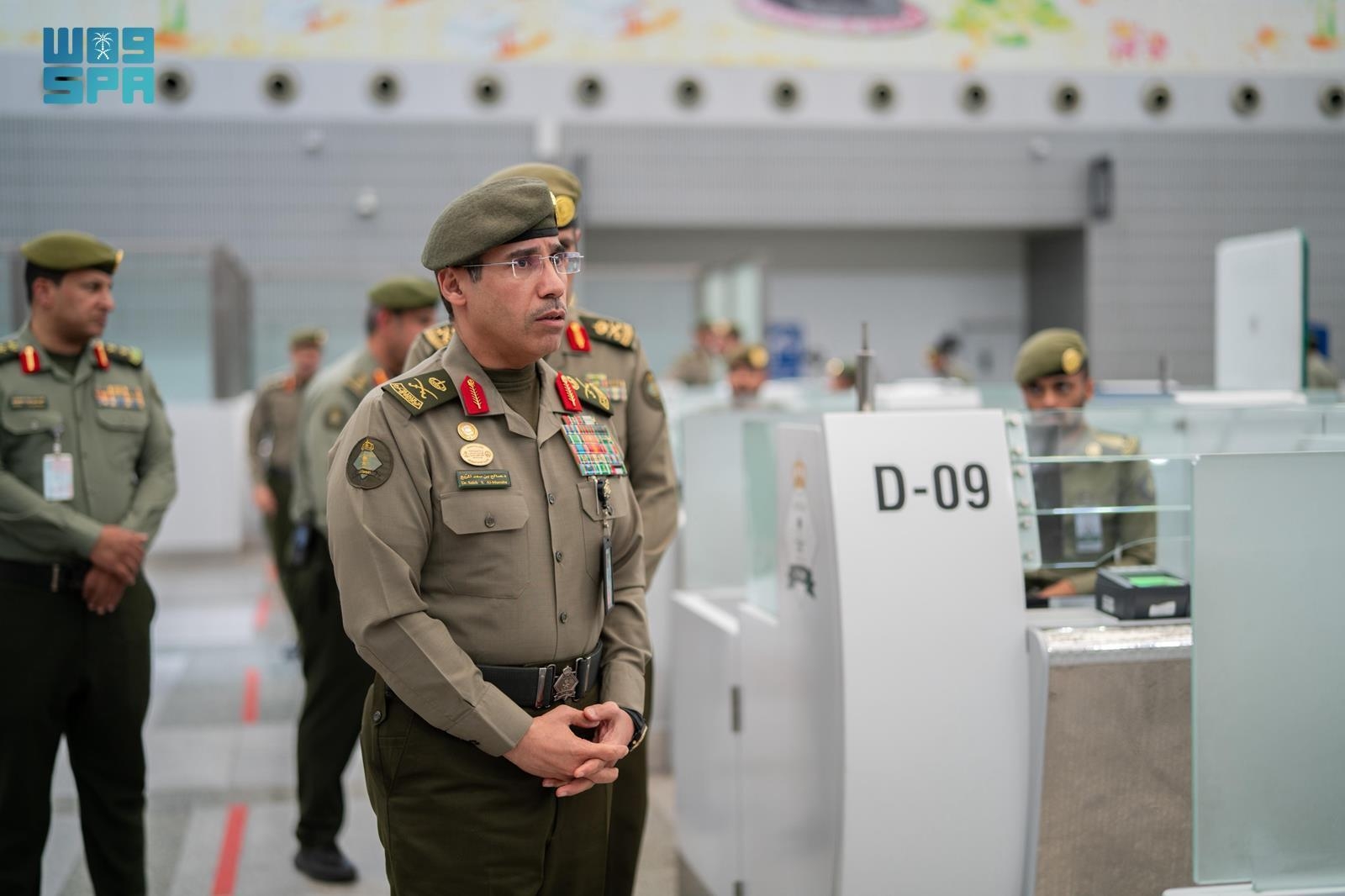 Passports Director General Inspects Hajj Terminal at Jeddah Airport