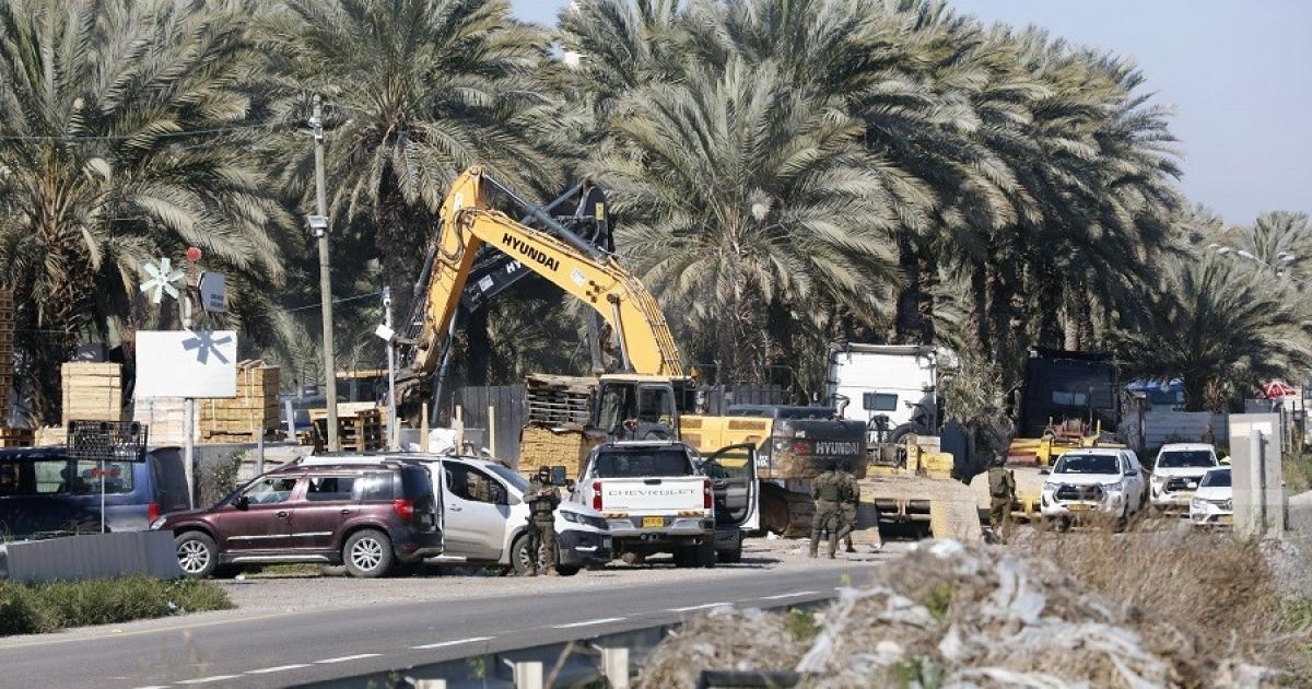 الأغوار الشمالية: الاحتلال يشرع بعمليات هدم في تجمع عين الحلوة