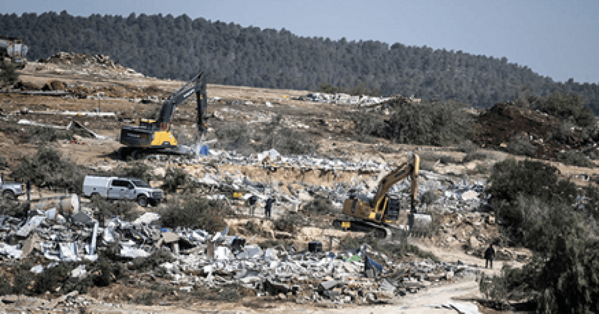 مخطط "إسرائيلي" لتغيير ديمغرافيا النقب المحتل واقتلاع 300 ألف فلسطيني