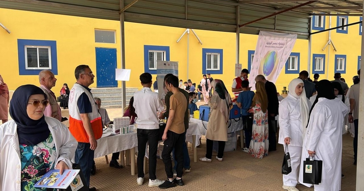 مركز الشفاء الطبي يشارك في نشاط صحي بمناسبة اليوم العالمي للممرضين