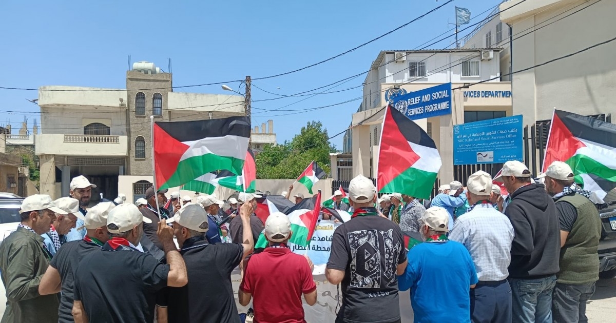 اللاجئون الفلسطينيون يحيون ذكرى النكبة الـ77 بتجديد التمسك بالعودة ورفض التوطين