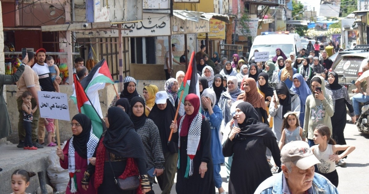 الإنقسام والأمن وعوامل أخرى تُغير شكل الحراك التضامني مع غزة في مخيم عين الحلوة